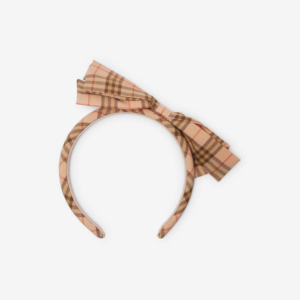 Burberry Diadema En Algodón CheckPrecio 160 00 € 3-14 Años