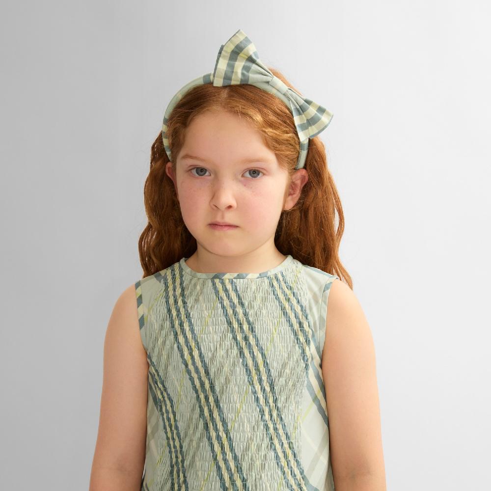 Burberry Diadema En Algodón CheckPrecio 160 00 € 3-14 Años