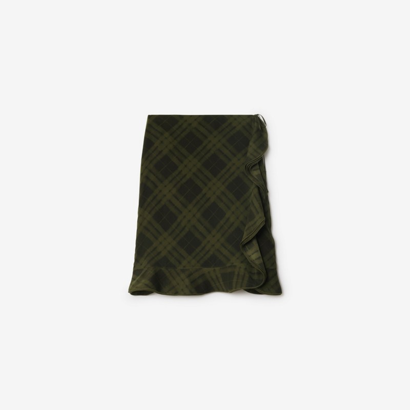 Burberry Falda cruzada en seda CheckPrecio 1.990 00 €