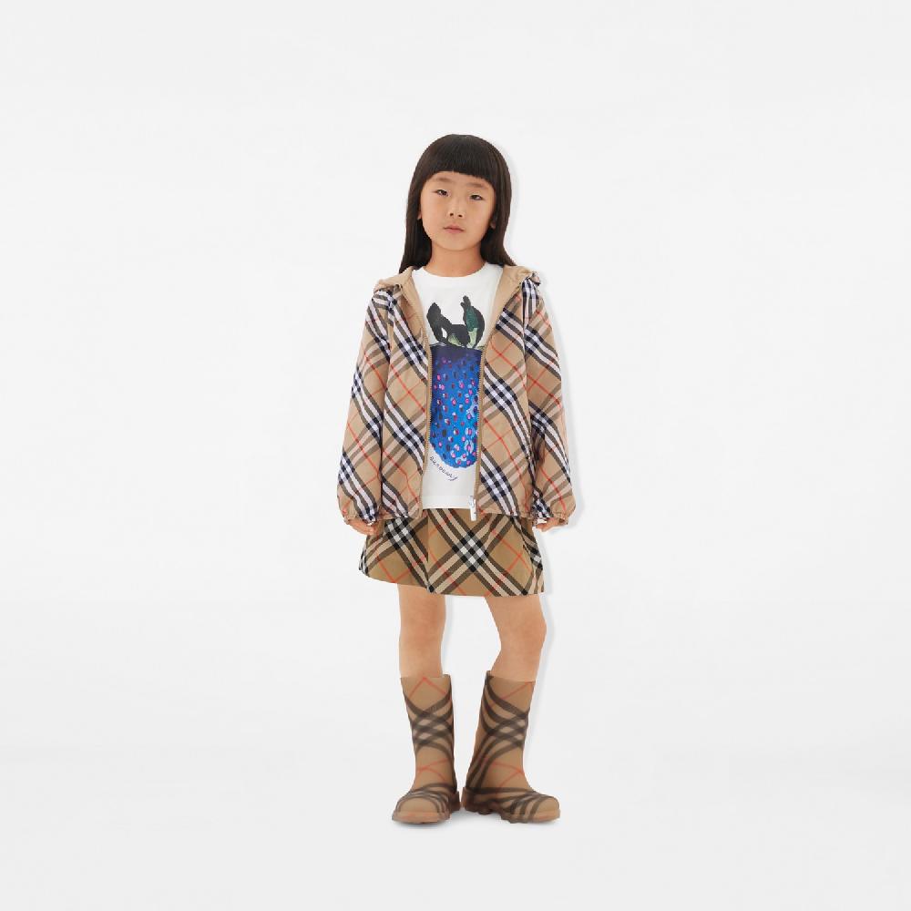 Burberry Falda En Algodón CheckPrecio 260 00 € 3-14 Años