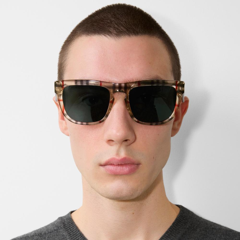 Burberry Gafas De Sol Con Montura Cuadrada CheckPrecio 210 00 € Personalizable Con Iniciales