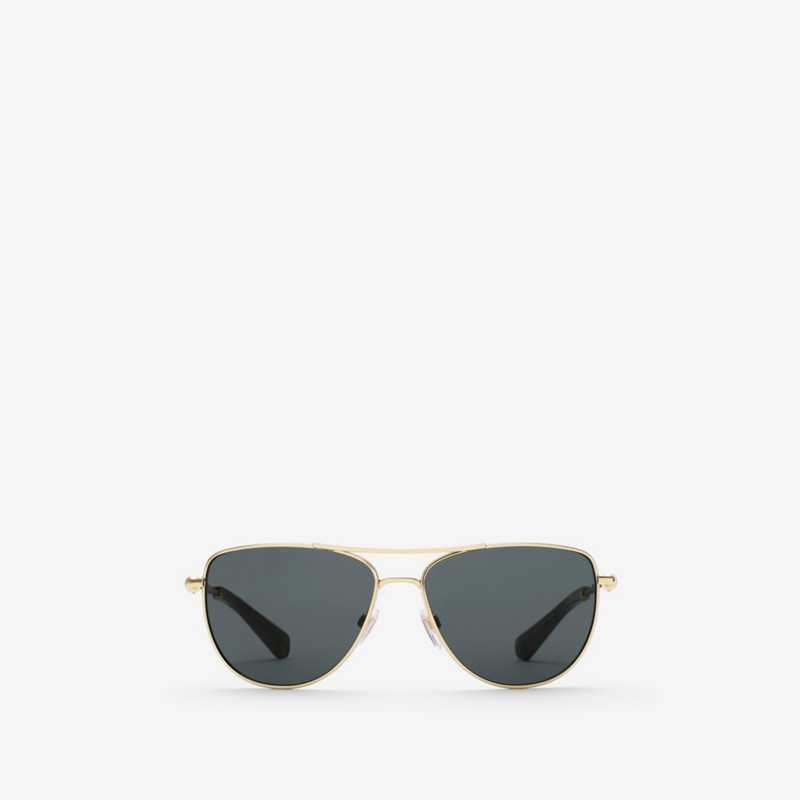 Burberry Gafas de sol con montura cuadrada metálica y logotipoPrecio 250 00 € Personalizable con iniciales
