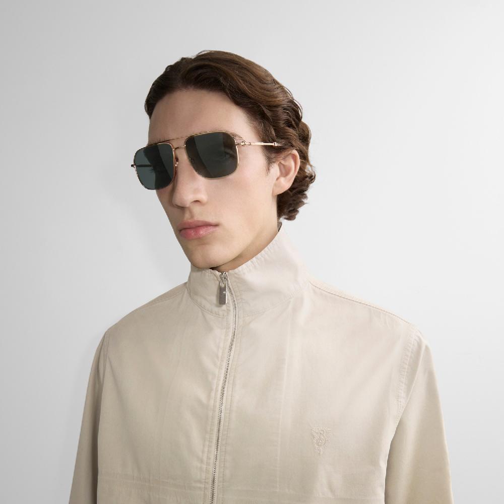 Burberry Gafas De Sol Estilo Aviador Metálicas Con LogotipoPrecio 260 00 €