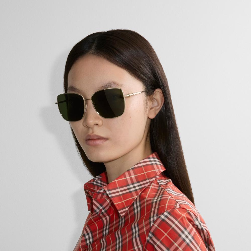 Burberry Gafas De Sol Metal Logo Con Montura CuadradaPrecio 260 00 €