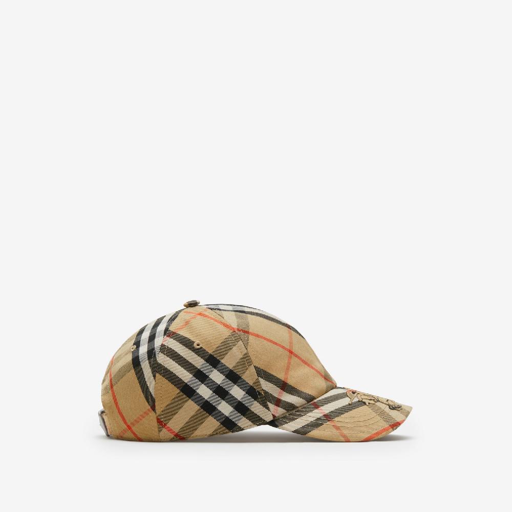 Burberry Gorra En Mezcla De Algodón Check Con EKDPrecio 320 00 €