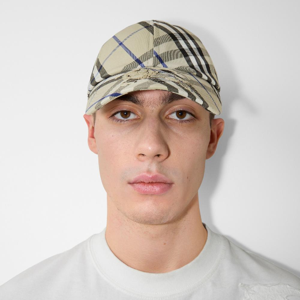 Burberry Gorra En Mezcla De Algodón Check Con EKDPrecio 320 00 €