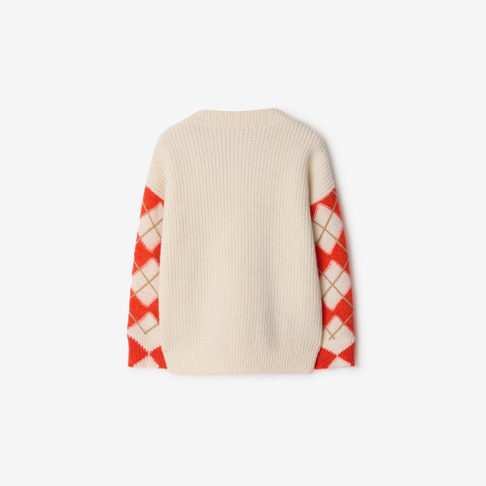 Burberry Jersey En Lana A RombosPrecio 490 00 € 3-14 Años