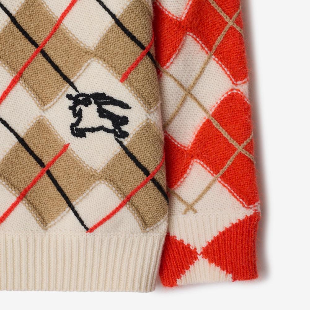 Burberry Jersey En Lana A RombosPrecio 490 00 € 3-14 Años