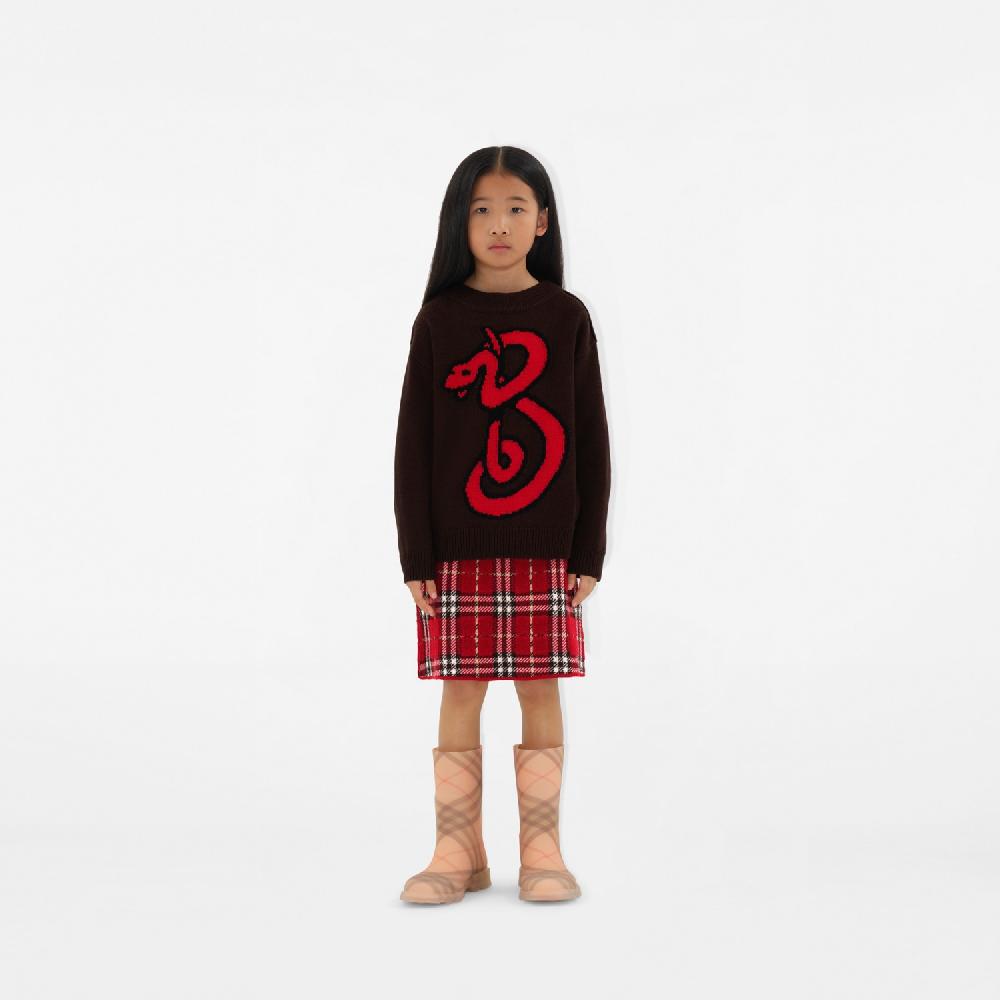 Burberry Jersey En Lana Con Motivo B SnakePrecio 450 00 € Año Nuevo Lunar