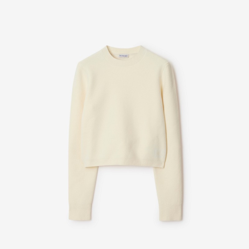 Burberry Jersey en mezcla de algodón y lanaPrecio 890 00 € Pasarela