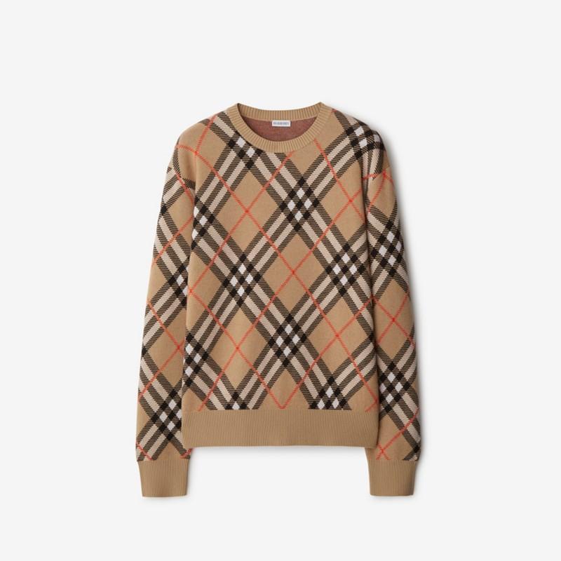 Burberry Jersey en mezcla de lana y mohair CheckPrecio 1.050 00 €