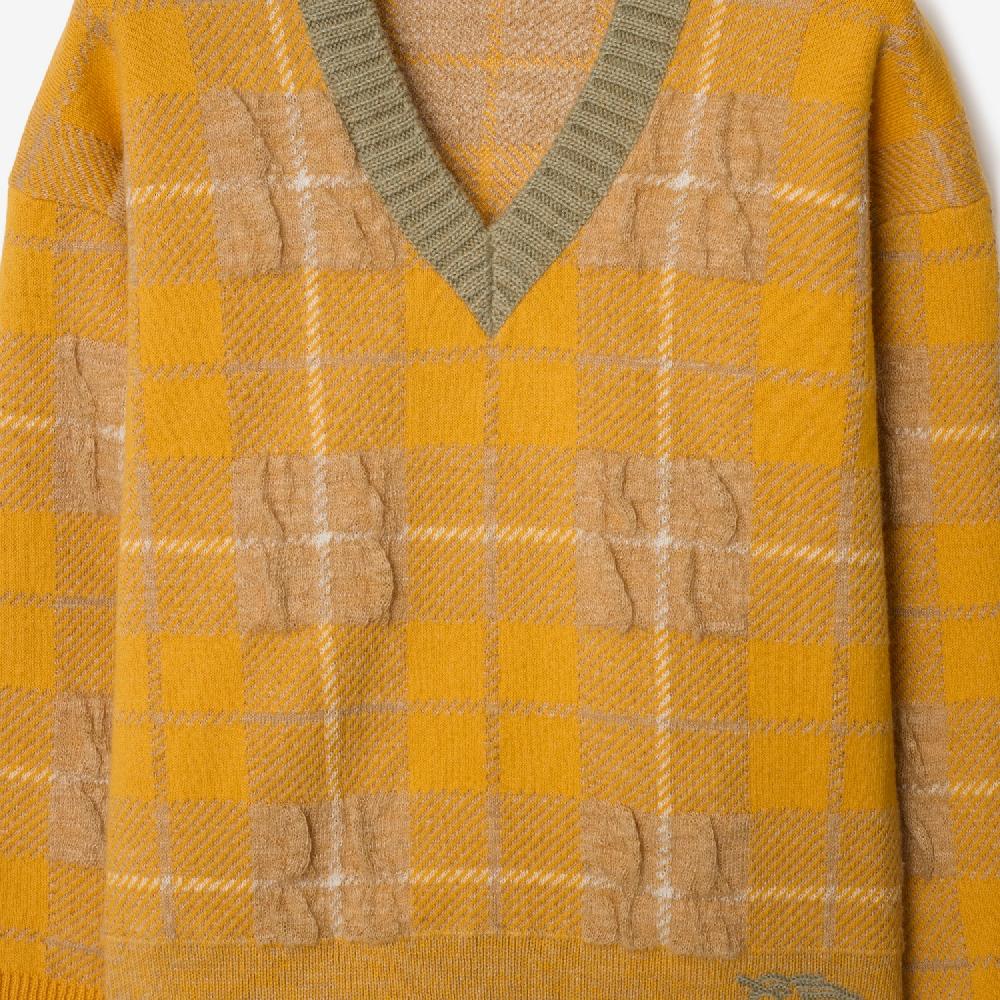 Burberry Jersey En Mezcla De Lino Y Algodón A CuadrosPrecio 450 00 € 3-14 Años