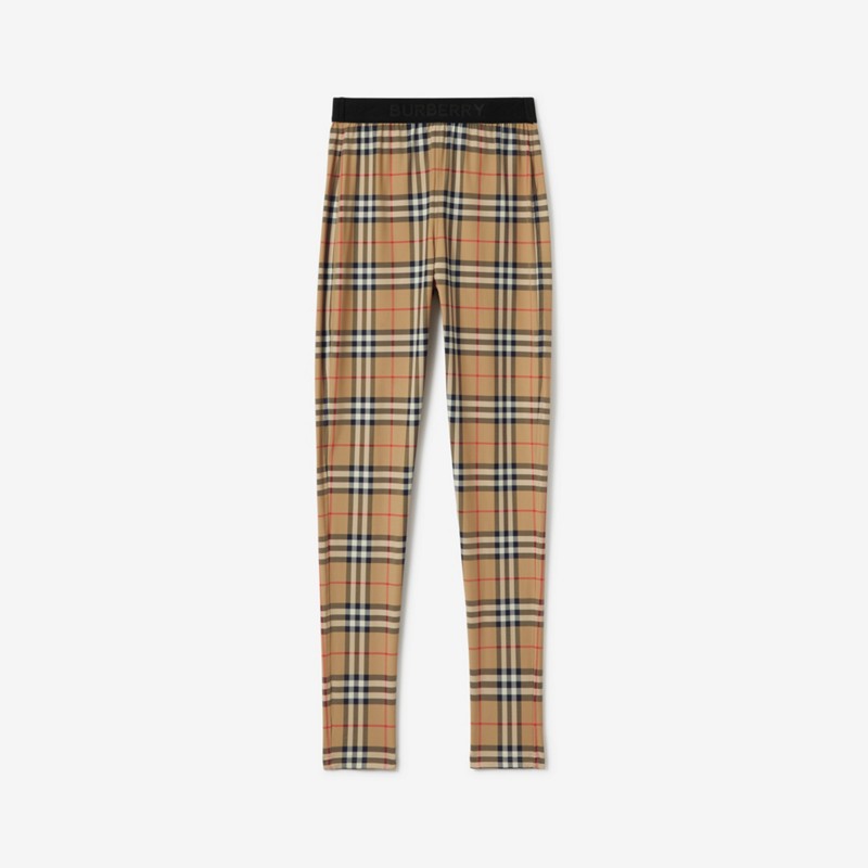 Burberry Leggings en tejido jersey elástico CheckPrecio 490 00 €