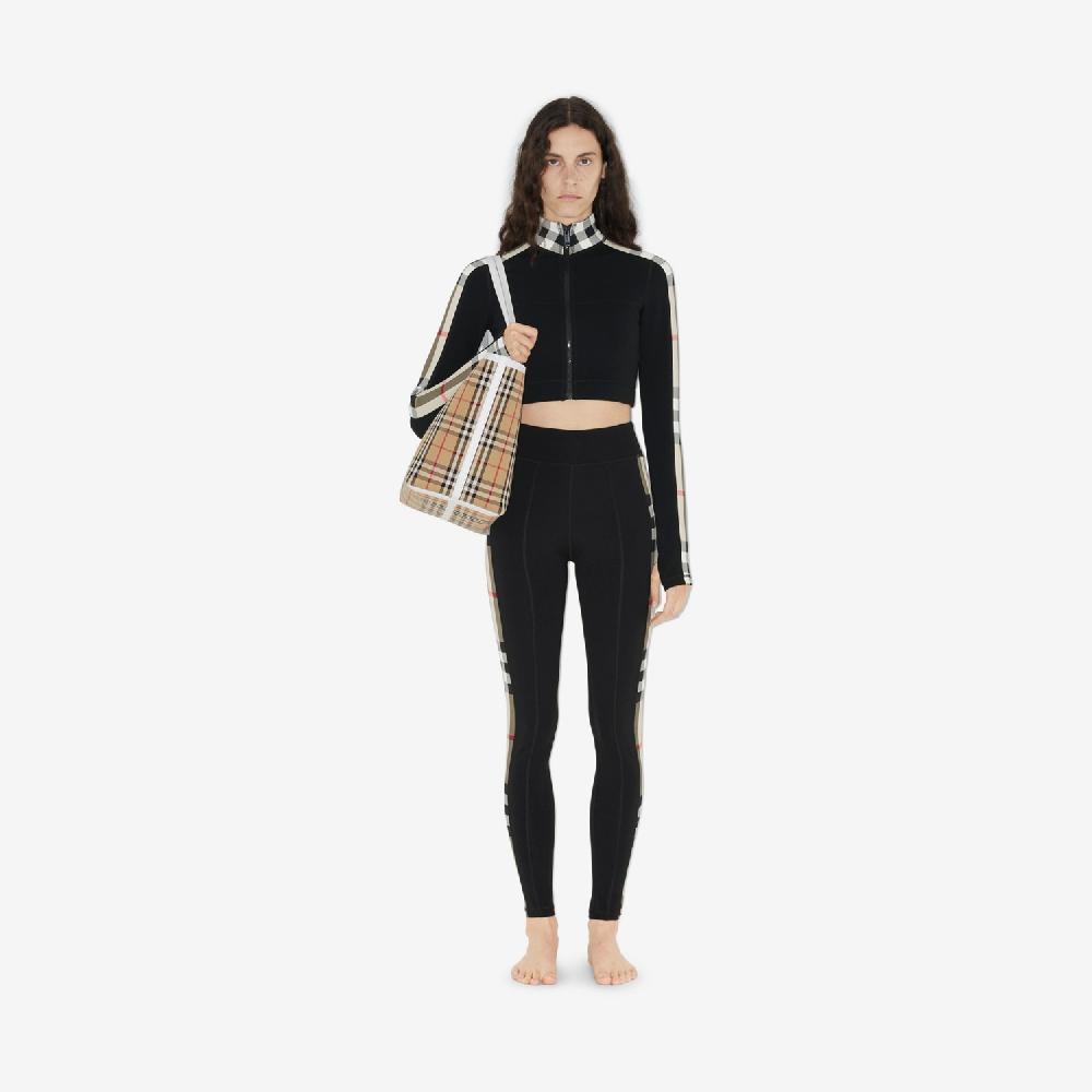 Burberry Leggings En Tejido Jersey Elástico Con CheckPrecio 660 00 €
