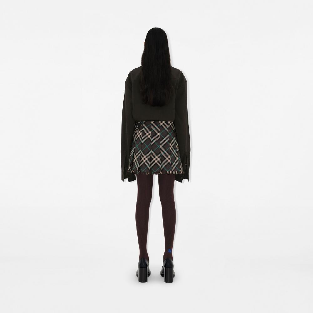 Burberry Minifalda Escocesa En Mezcla De Lana CheckPrecio 1.090 00 €