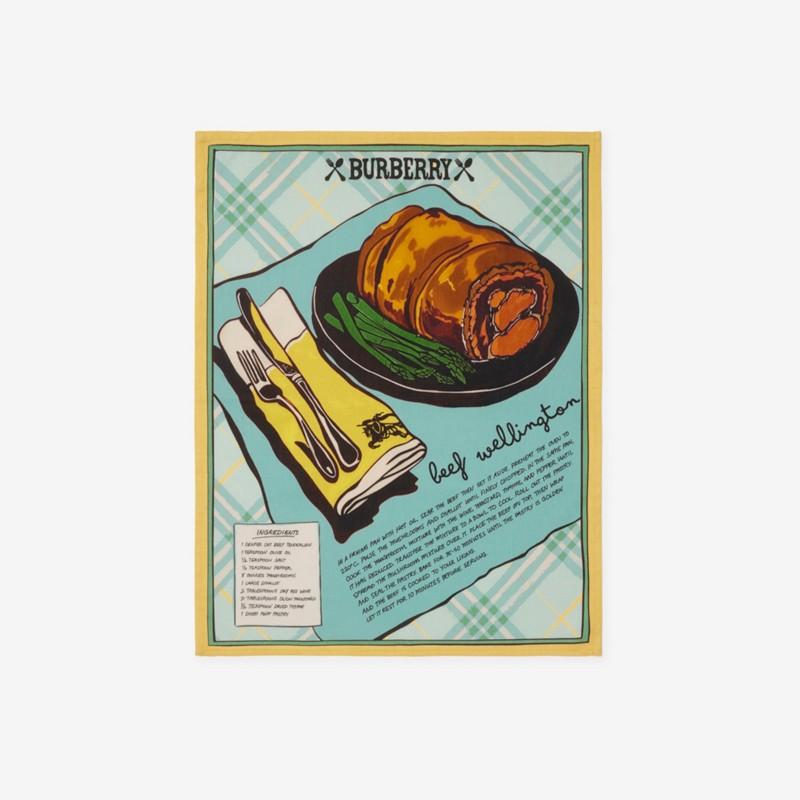 Burberry Paños de cocina con recetaPrecio 130 00 €