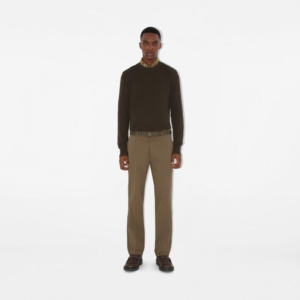 Burberry Pantalones Chinos En AlgodónPrecio 570 00 €