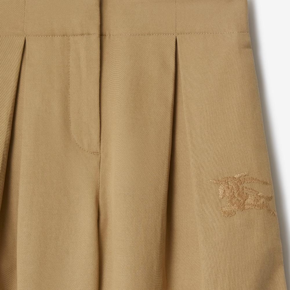 Burberry Pantalones Con Pinzas En Mezcla De AlgodónPrecio 260 00 € 3-14 Años