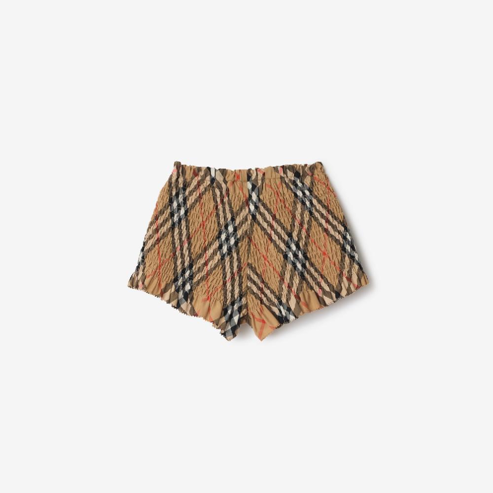 Burberry Pantalones Cortos En Algodón CheckPrecio 170 00 € 6-24 Meses