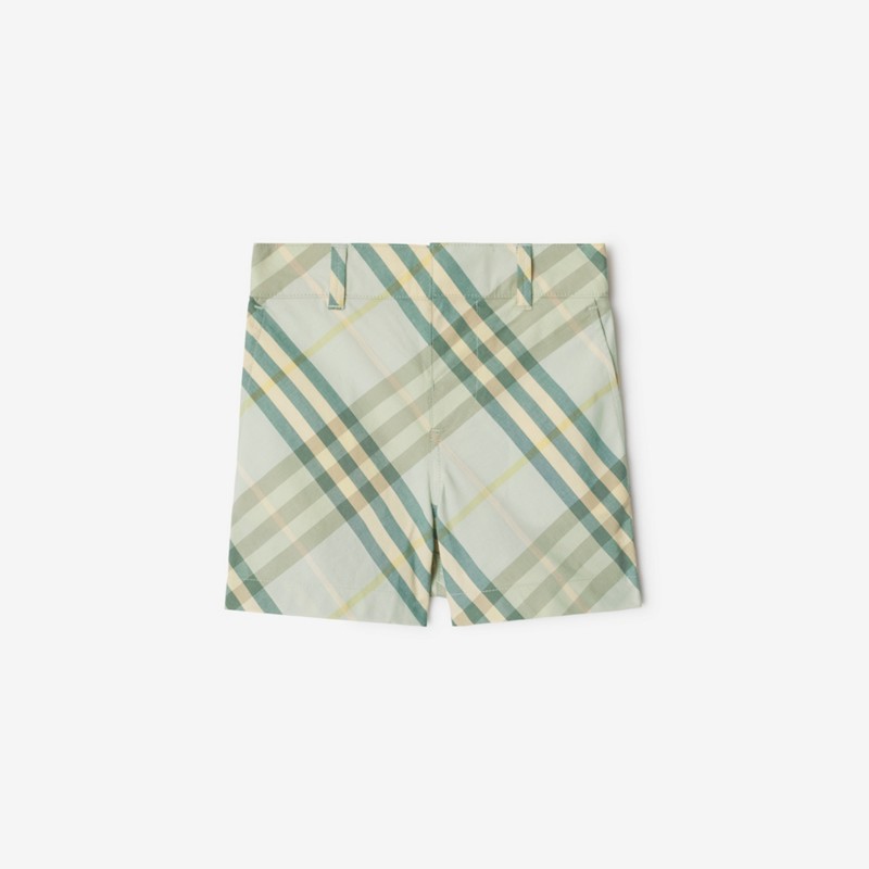 Burberry Pantalones cortos en algodón CheckPrecio 220 00 € 6-24 meses