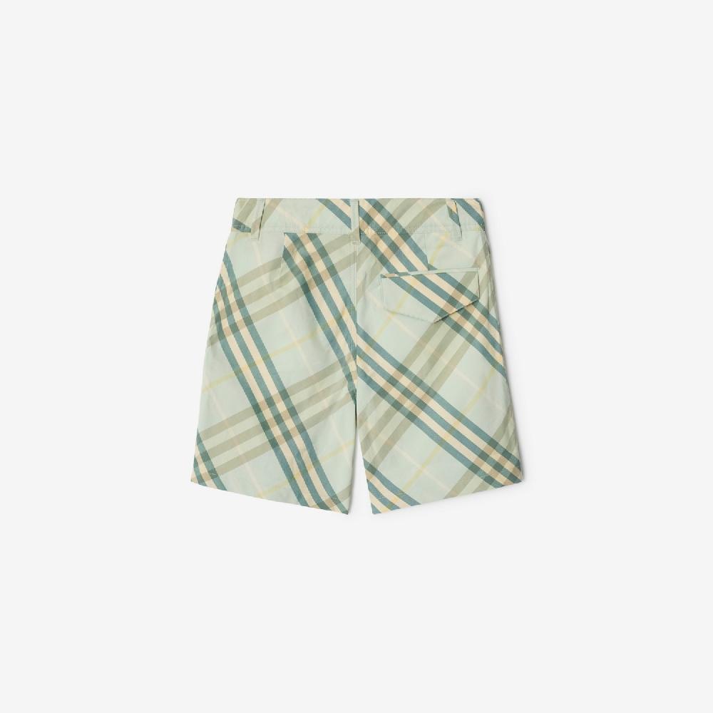 Burberry Pantalones Cortos En Algodón CheckPrecio 250 00 € 3-14 Años