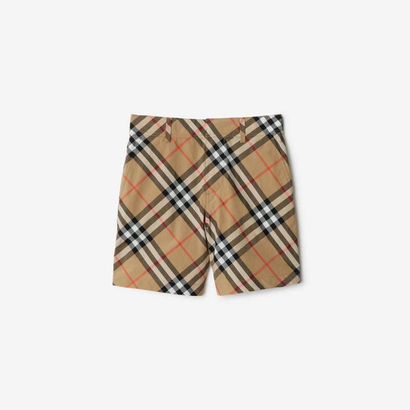 Burberry Pantalones cortos en algodón CheckPrecio 250 00 € 3-14 años