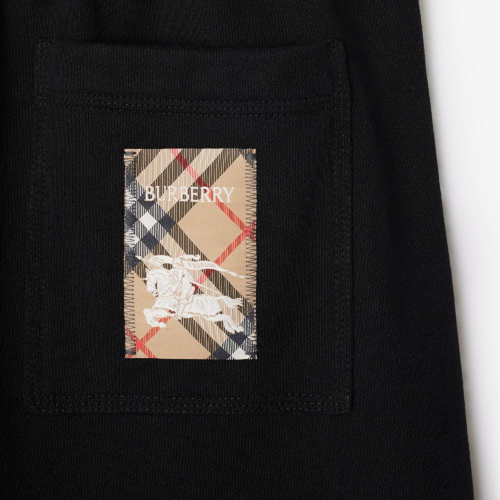 Burberry Pantalones Cortos En Algodón Con Etiqueta CheckPrecio 530 00 €