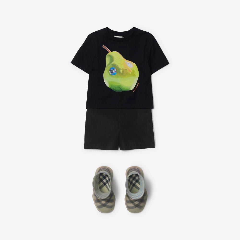 Burberry Pantalones Cortos En AlgodónPrecio 190 00 € 6-24 Meses