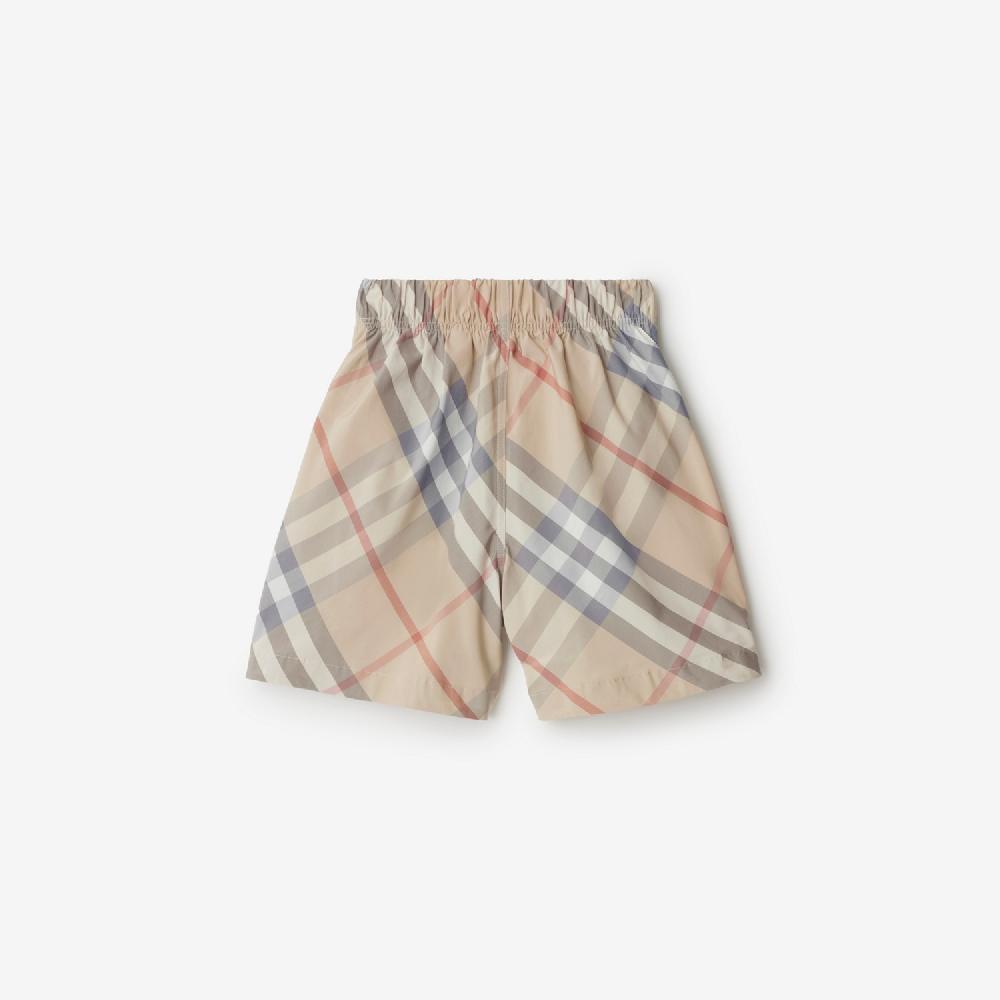 Burberry Pantalones Cortos En Mezcla De Algodón CheckPrecio 250 00 € 3-14 Años