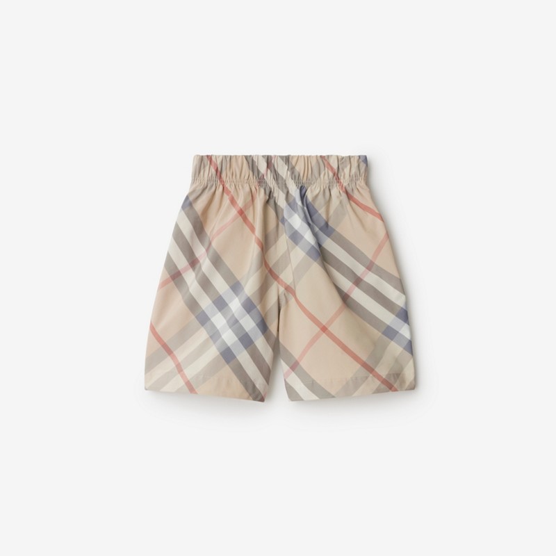 Burberry Pantalones cortos en mezcla de algodón CheckPrecio 250 00 € 3-14 años