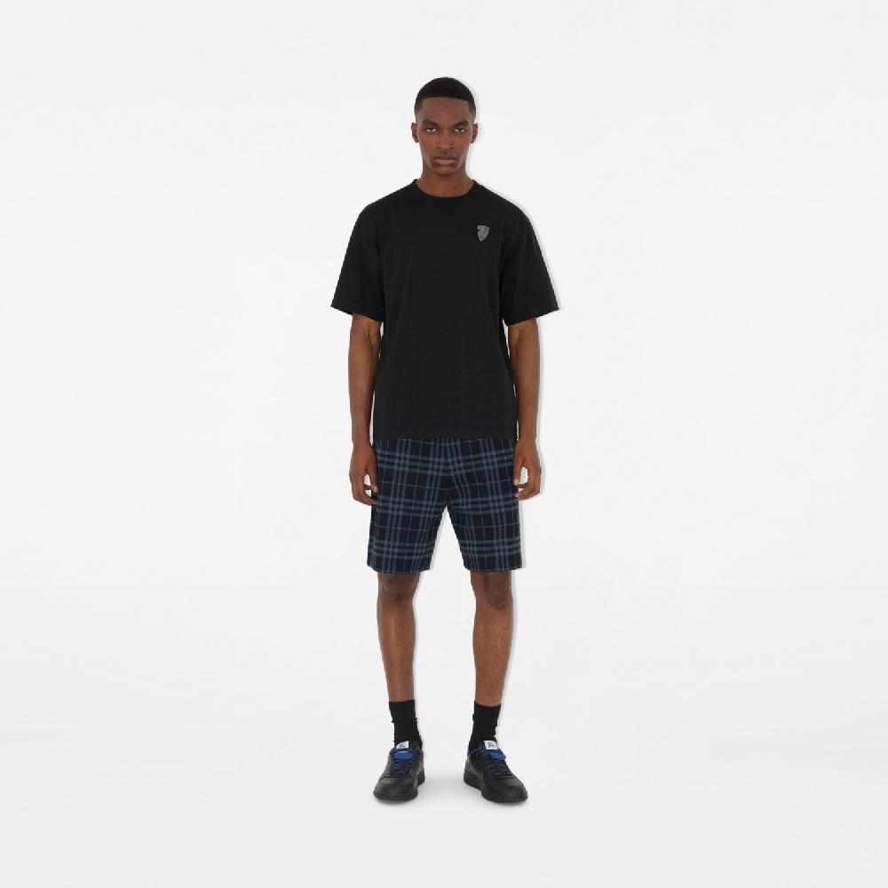 Burberry Pantalones Cortos En Mezcla De Algodón Elástico CheckPrecio 720 00 €