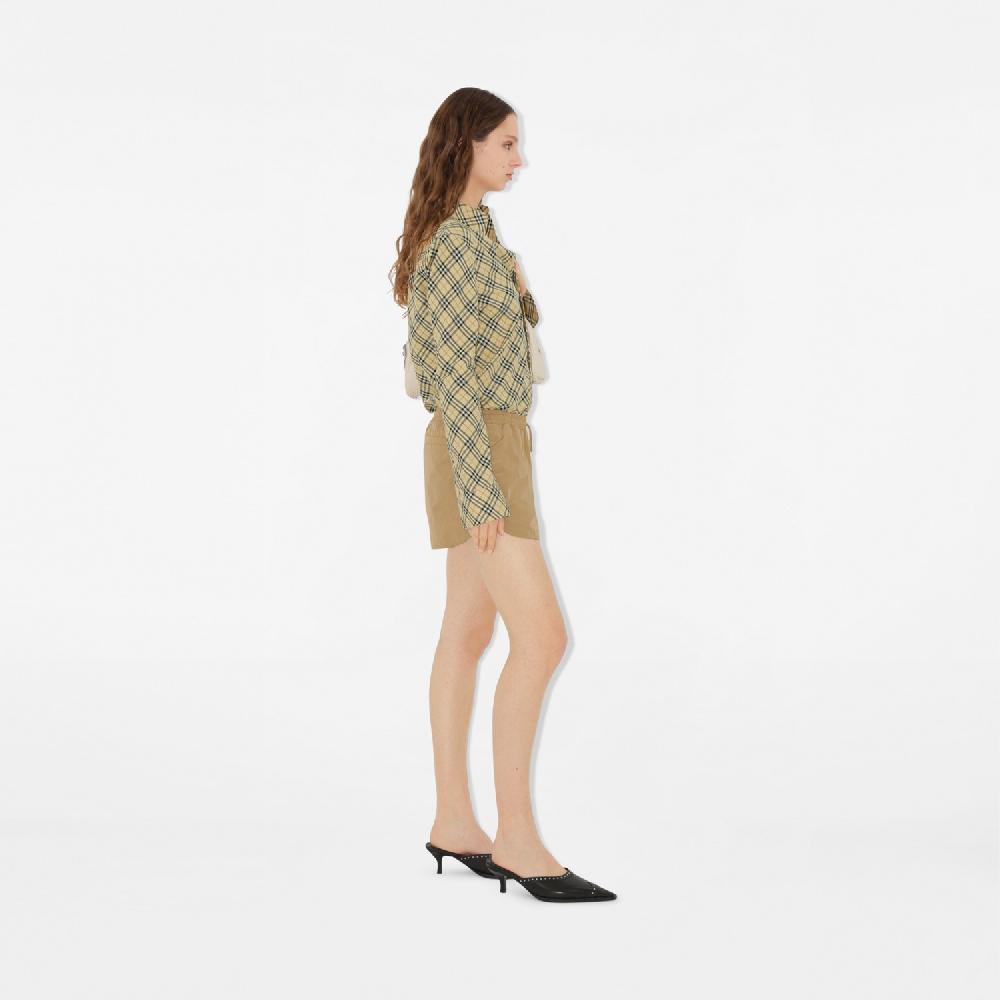 Burberry Pantalones Cortos En Nailon Y AlgodónPrecio 620 00 €