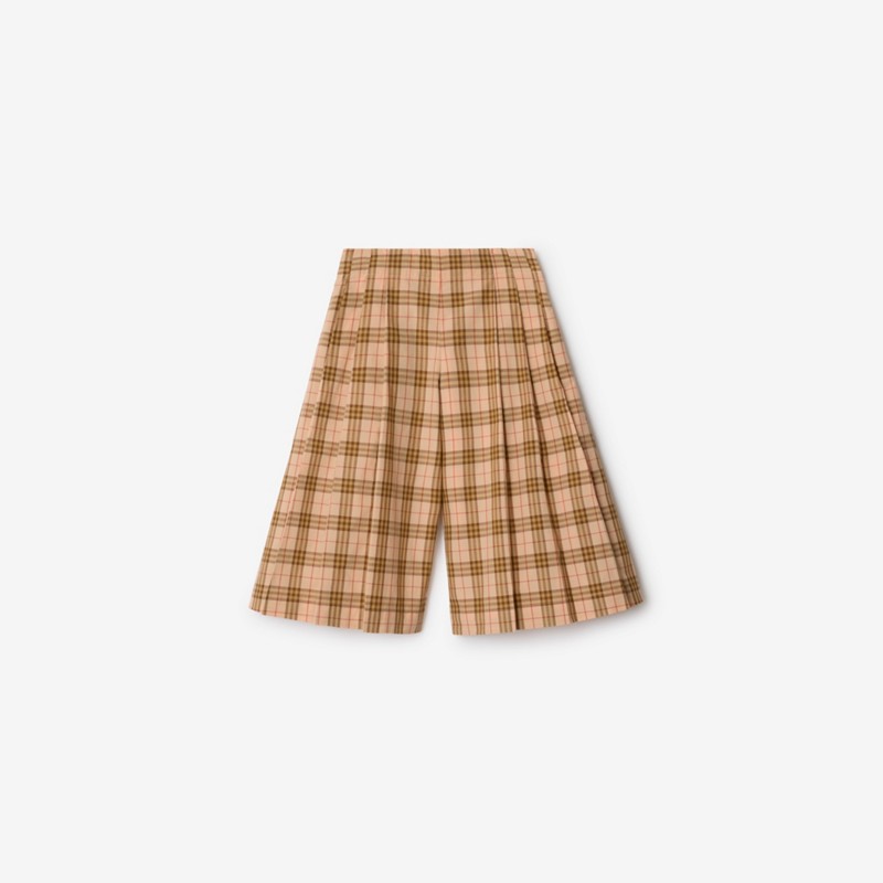 Burberry Pantalones culotte en algodón CheckPrecio 290 00 € 3-14 años