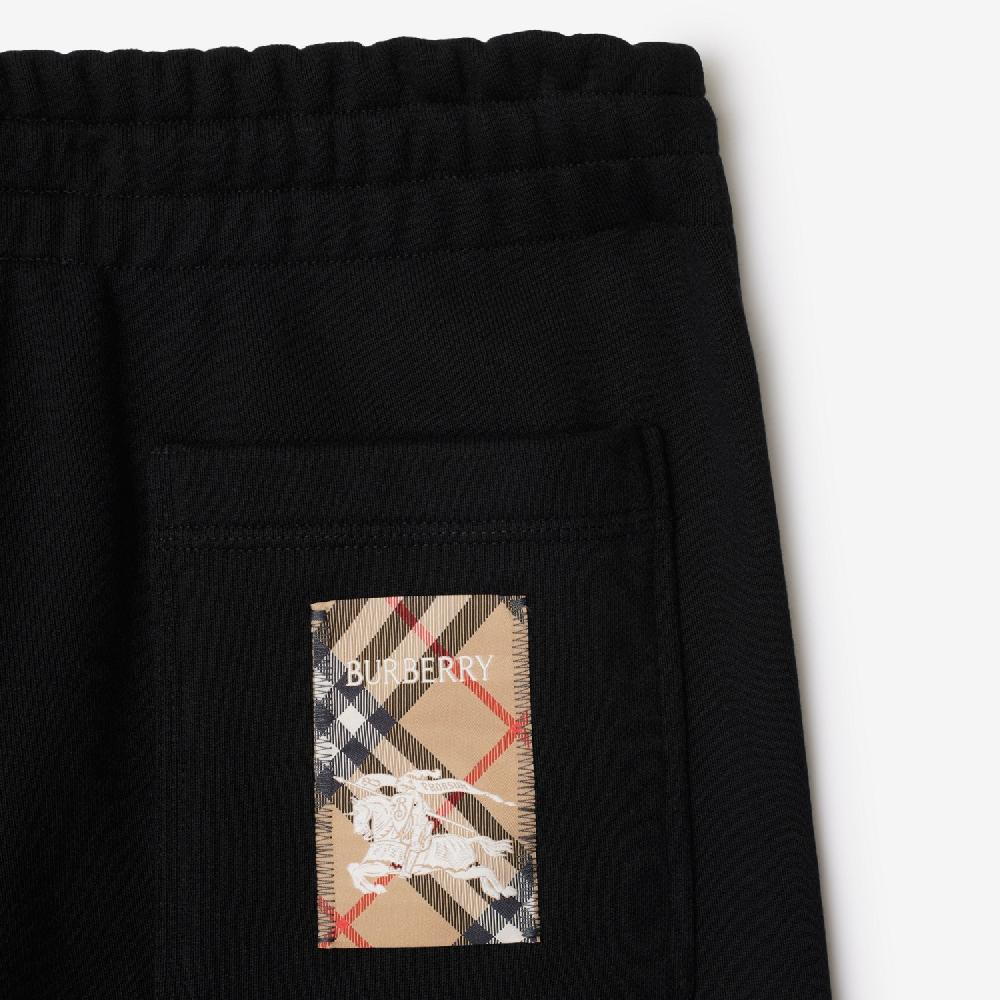 Burberry Pantalones De Jogging En Algodón Con Etiqueta CheckPrecio 570 00 €