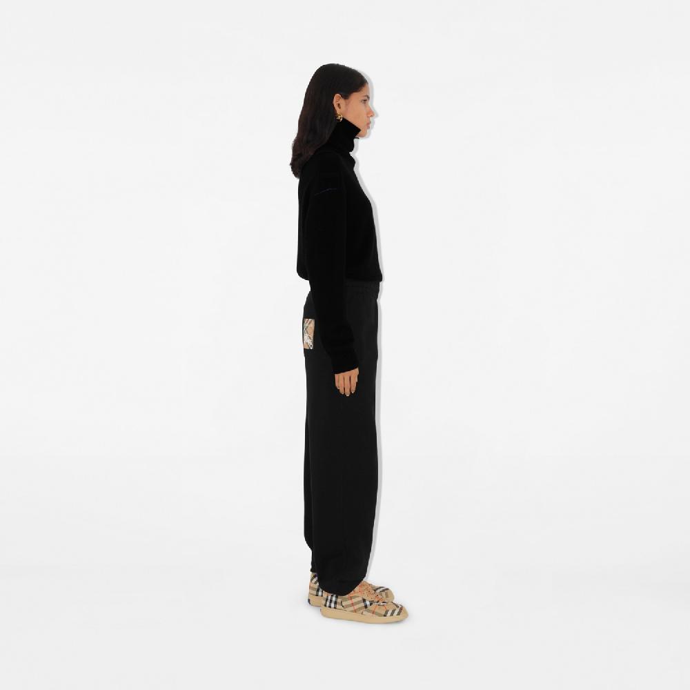 Burberry Pantalones De Jogging En Algodón Con Etiqueta CheckPrecio 570 00 €