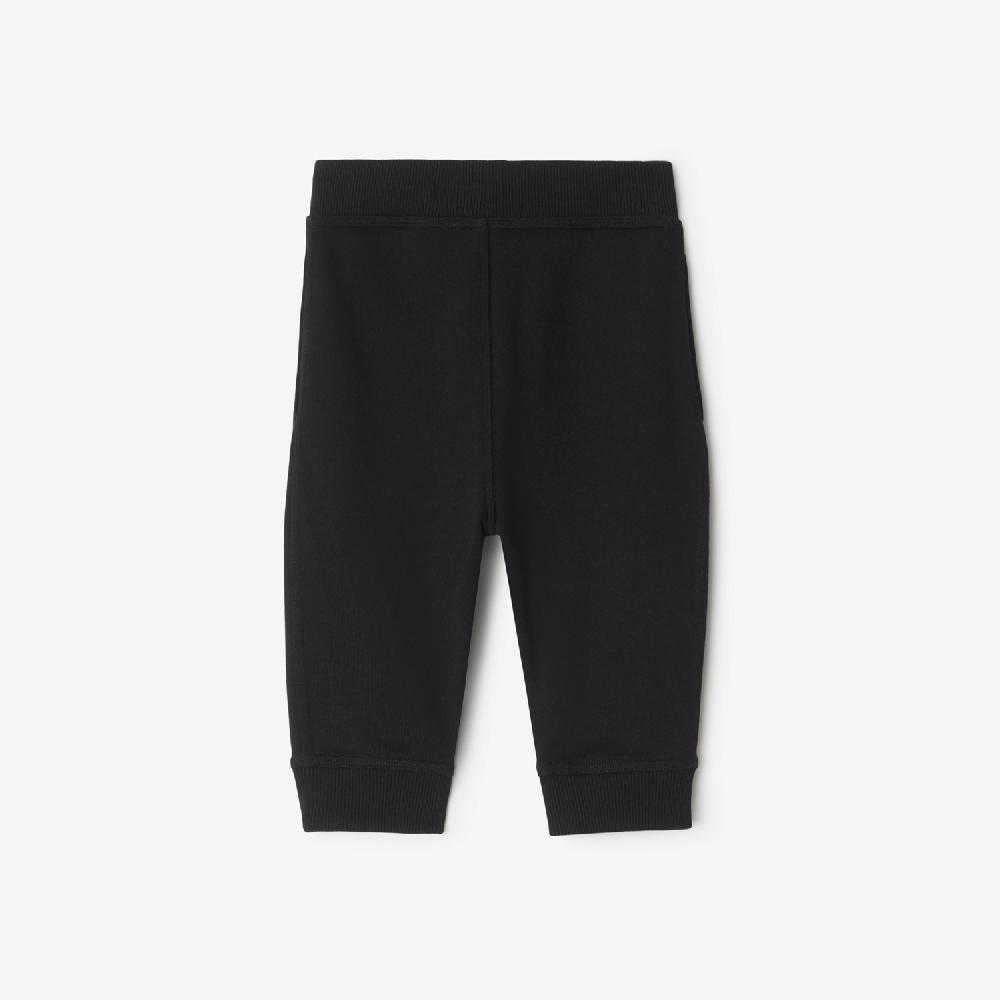 Burberry Pantalones De Jogging En Algodón Con Etiqueta CheckPrecio 240 00 € 6-24 Meses