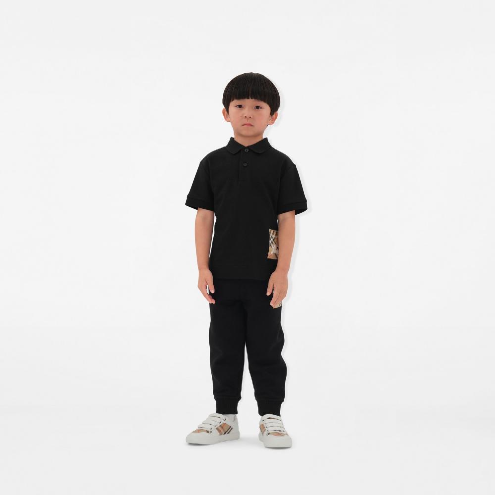 Burberry Pantalones De Jogging En Algodón Con Etiqueta CheckPrecio 290 00 € 3-14 Años