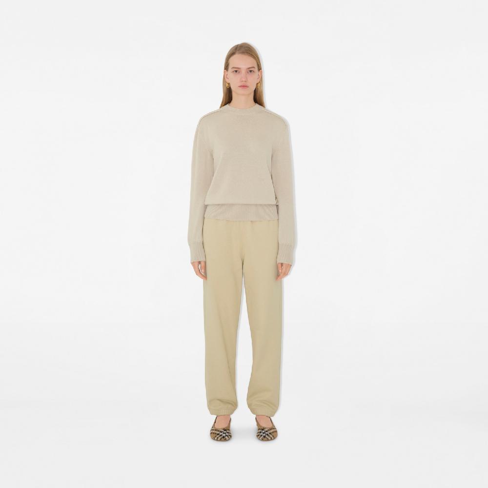 Burberry Pantalones De Jogging En Algodón Con Etiqueta CheckPrecio 570 00 €