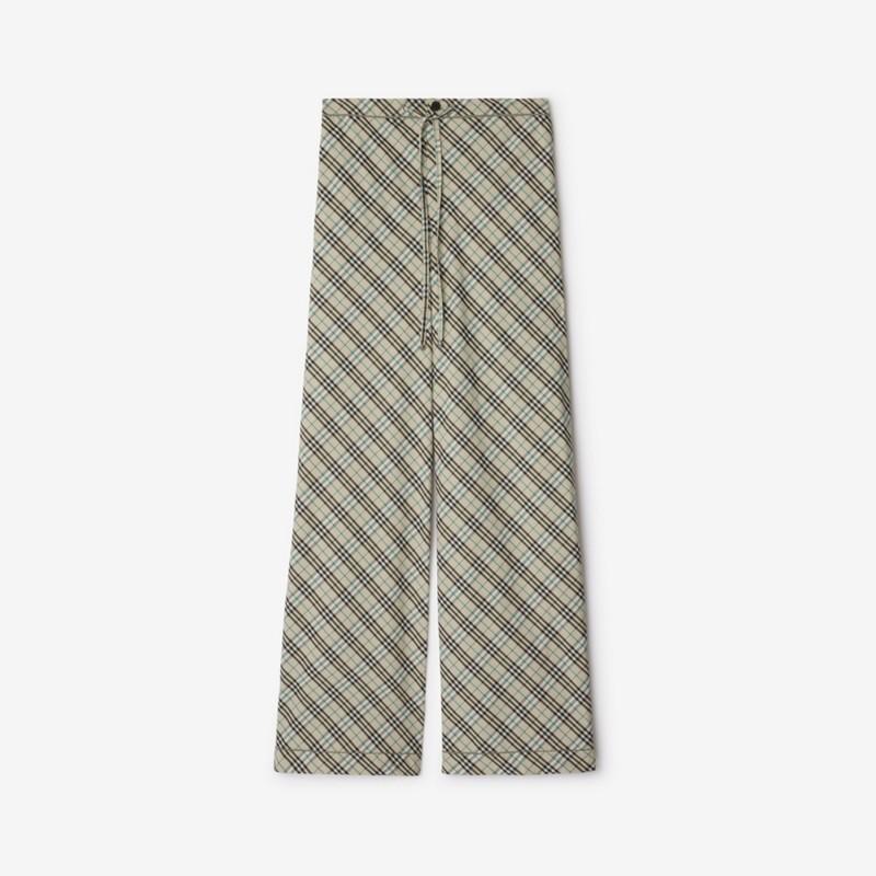 Burberry Pantalones de pijama en algodón CheckPrecio 660 00 €