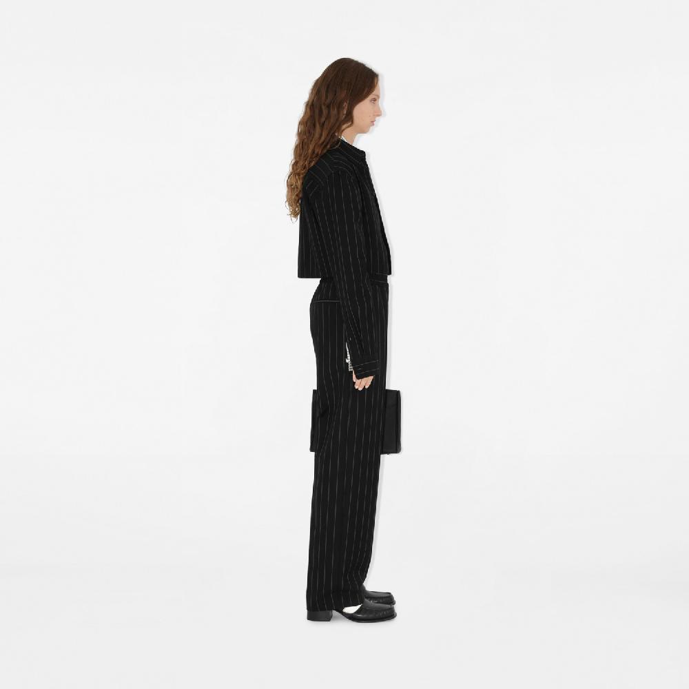 Burberry Pantalones De Vestir En Lana Con Raya DiplomáticaPrecio 970 00 €