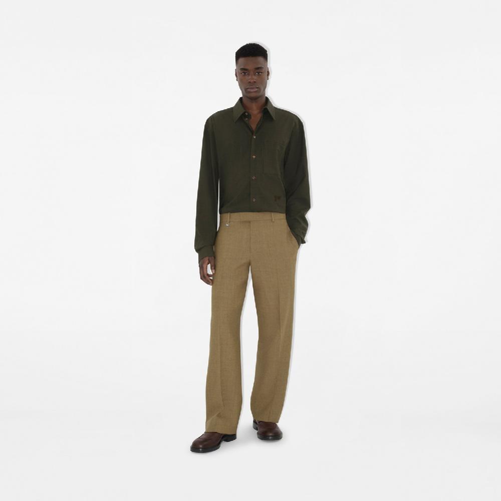 Burberry Pantalones De Vestir En LanaPrecio 1.090 00 € Novedades