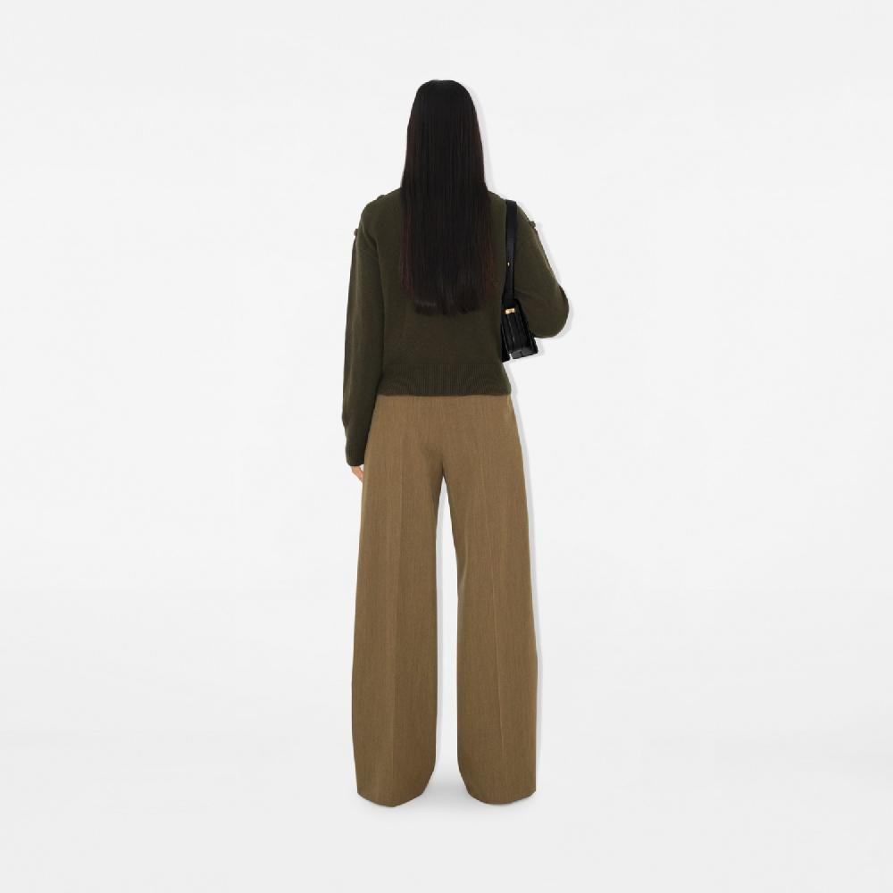 Burberry Pantalones De Vestir En LanaPrecio 1.450 00 € Pasarela