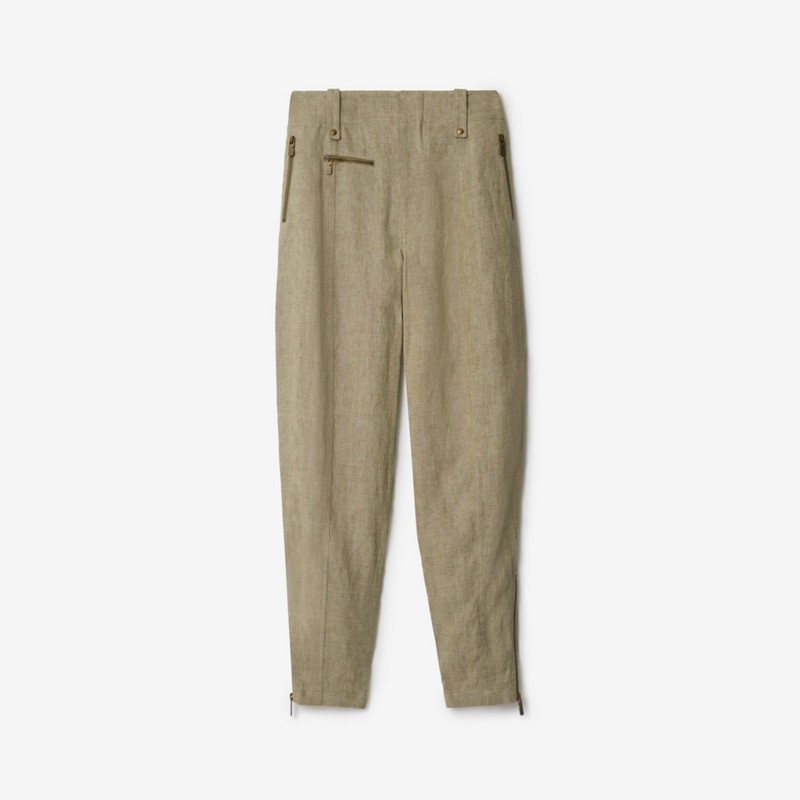 Burberry Pantalones de vestir en linoPrecio 1.190 00 € Novedades