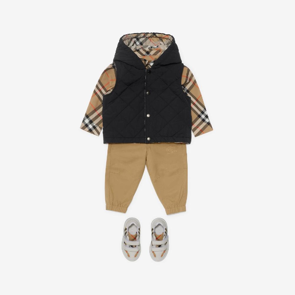 Burberry Pantalones En Mezcla De AlgodónPrecio 230 00 € 6-24 Meses