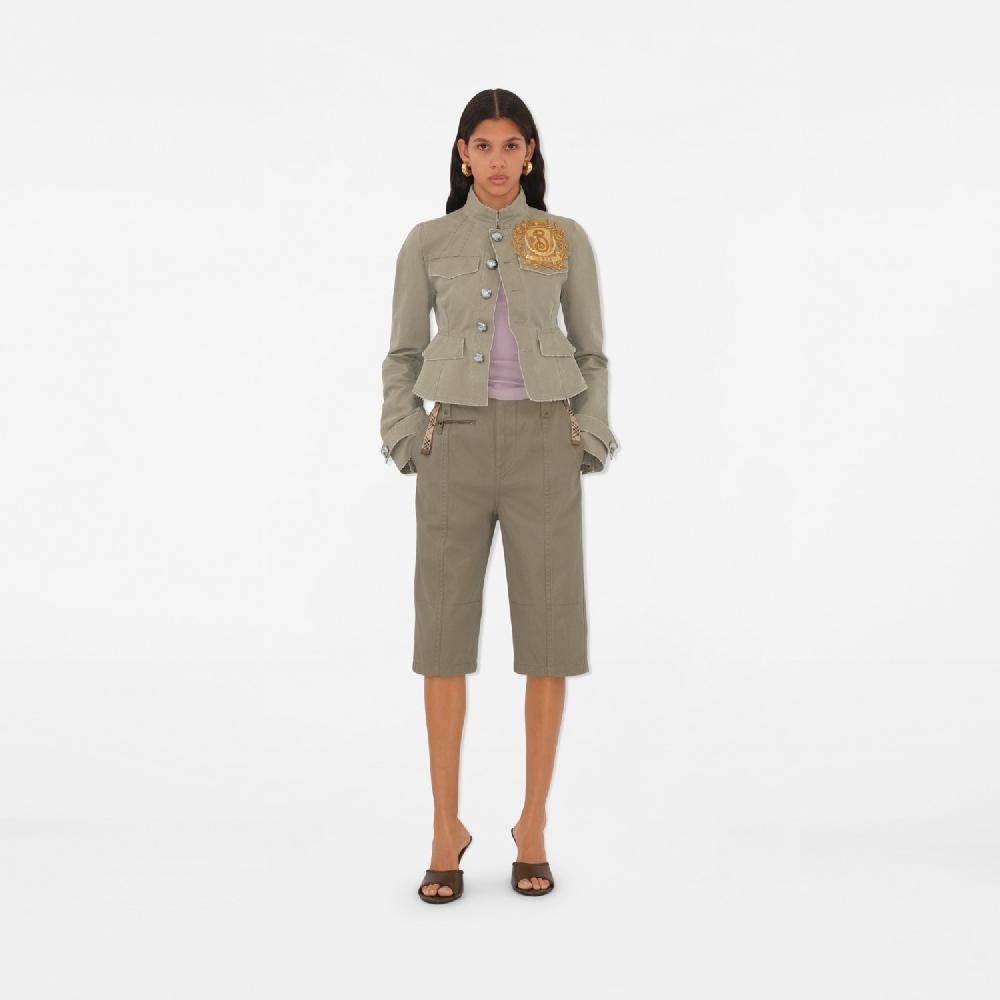 Burberry Pantalones Piratas En AlgodónPrecio 990 00 € Novedades