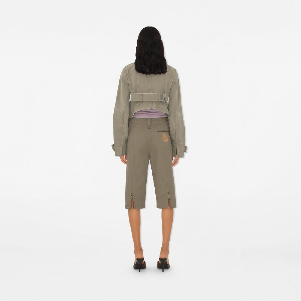 Burberry Pantalones Piratas En AlgodónPrecio 990 00 € Novedades