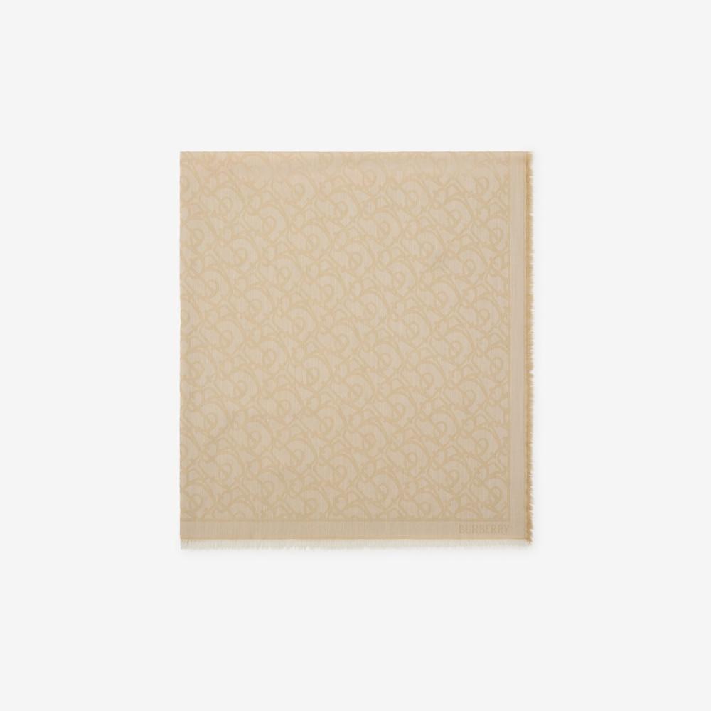 Burberry Pañuelo En Lana Con Motivo B CharmPrecio 490 00 € Novedades