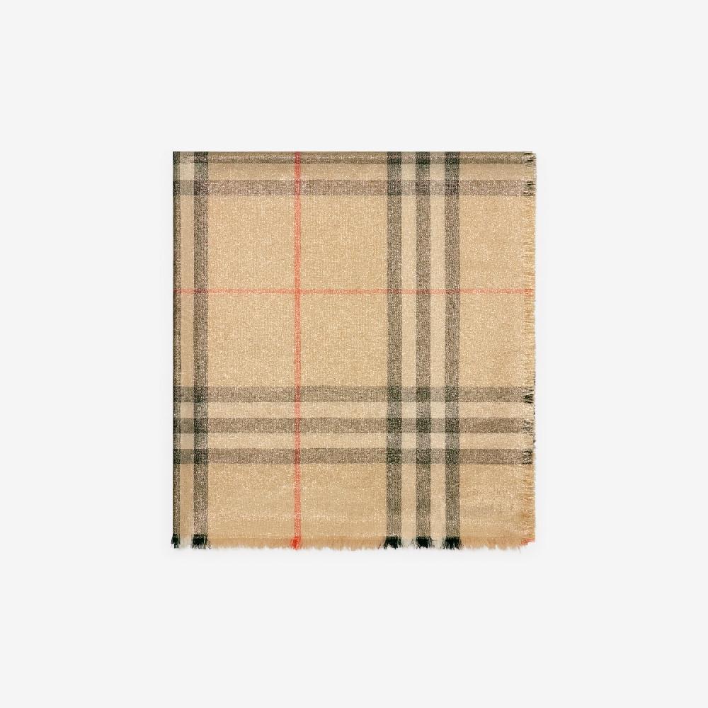 Burberry Pañuelo En Lana Y Seda Con Acabado MetalizadoPrecio 480 00 € Novedades