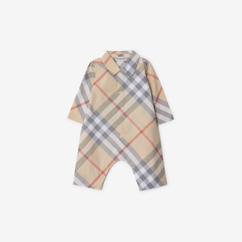 Burberry Pelele en algodón CheckPrecio 370 00 € 1-18 meses