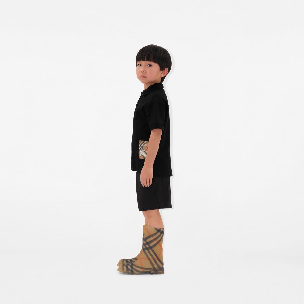 Burberry Polo En Algodón Con Etiqueta CheckPrecio 190 00 € 3-14 Años